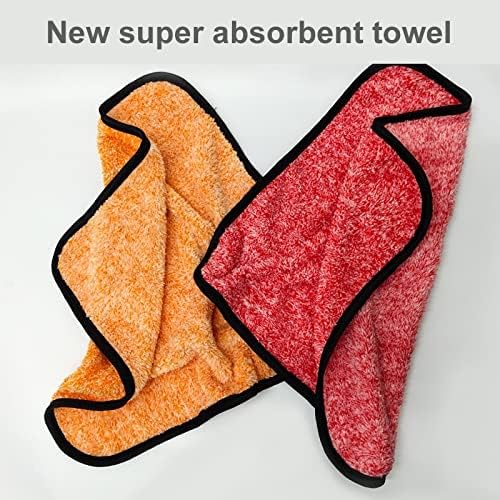 Miniatura 4 de EMFYL 5pcs10pcs Auto Detaillering 35x35cm Auto Wassen Doek Microfiber Handdoek Car Cleaning Rag Voor Cars Dikke Microfiber Voor Car Care Keuken