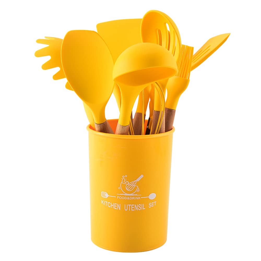 Cucchiaio Riso In Silicone Rosso - Antiaderente, Non Graffia Le Pentole - Foto 3