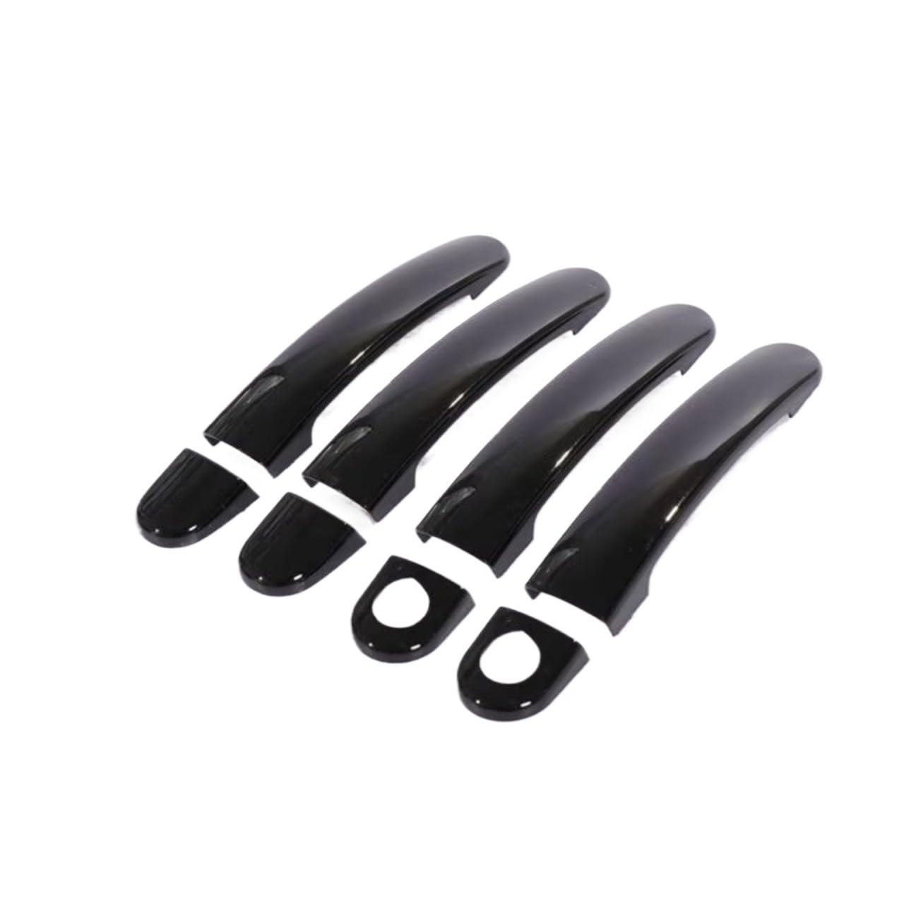 Iukmr C For Vw For Golf 5 Mk5 For V For Rabbit 1K 2004-2009 Gloss Black Hrome Ar Door Handle Overs Accessories Styling Stickers Ar Outer Door Handle(C)