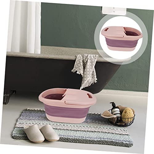 Cubeta para baño de pies plegable ORFOFE 40x30x19 cm miniatura 7
