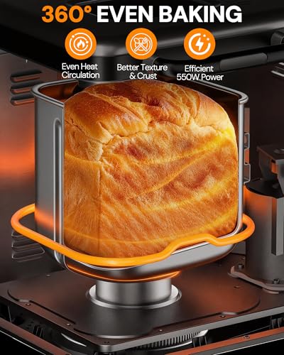 Digital Bread Maker with Gluten-Free Setting