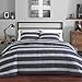 Nautica Comforter Set Reversible Bedding with Matching Sham, Stylish Home Decor, Queen, Craver Navy/White