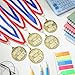 Quelay 30 Pcs 2'' Gold Awards Medals Bulk Winner Medals with Neck Ribbons Encourage Team Participation for Adults Trophy Award Prize Gift Competitions Graduation Party(You're the Best)