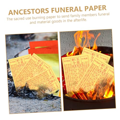 Cérémonie commémorative avec le papier jaune de sacrifice - 4