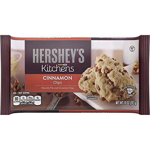 Hershey's Cinnamon Baking Chips, 10-Ounce Bag - PACK OF 6