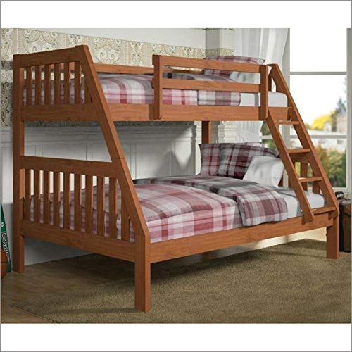 Donco Kids Mission Bunk Bed Twin/Full Cinnamon