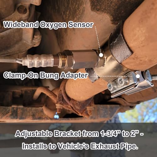 Adaptador de Sensor de Oxígeno para Auto 1-3/4"-2" miniatura 4