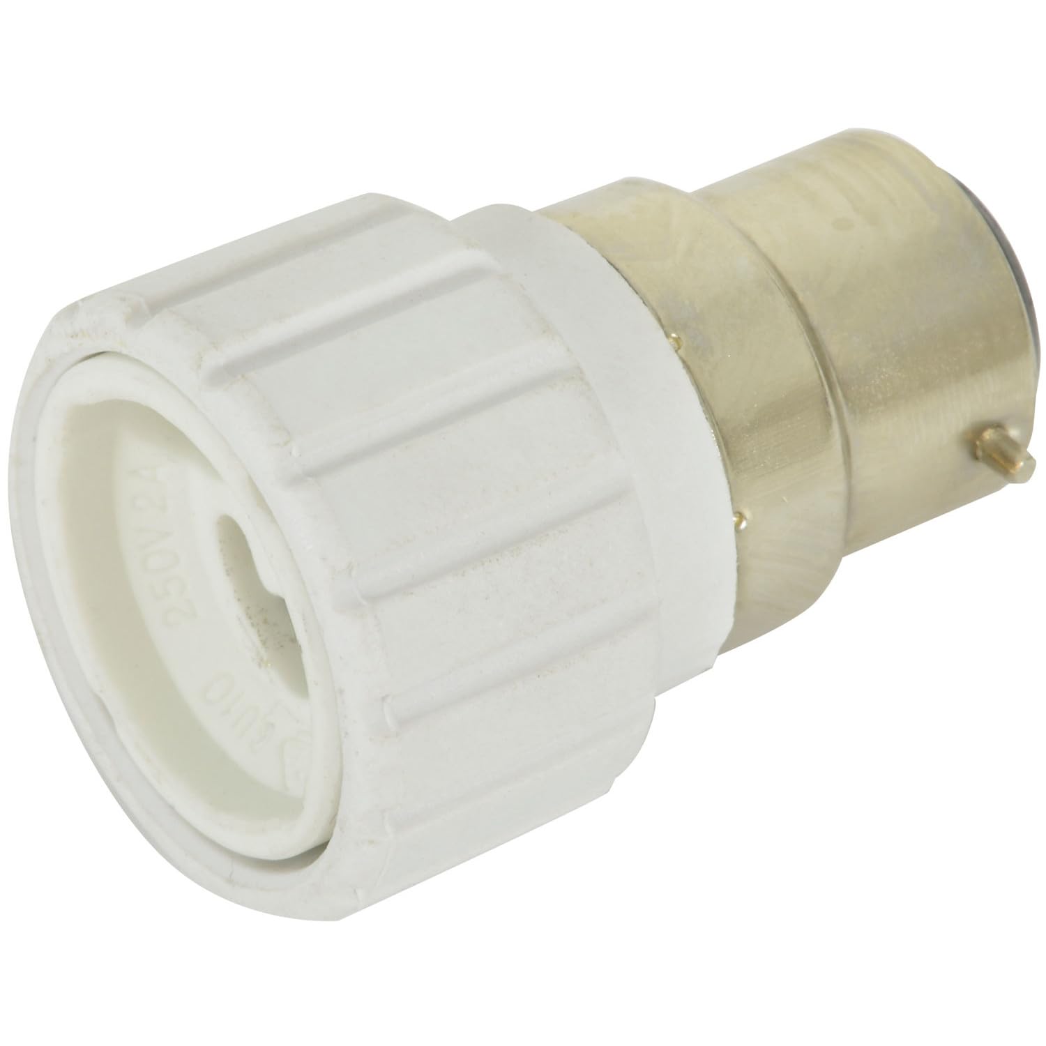 Lyyt | Lamp Socket Converter | B22 to GU10 Light Bulb Adapter | Bayonet to GU10 Fitting | Ceiling Light Holder Converter | Lamp Bulb Converter for LED, Halogen, CFL | UK Standard