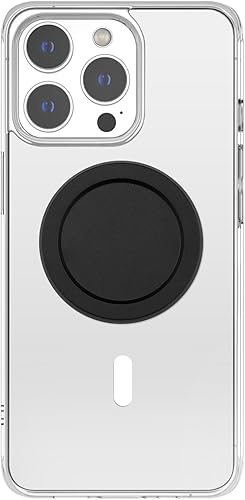 Miniatura 10 de metisinno Base magnética compatible con agarres de teléfono PopSocket y fundas MagSafe para iPhone, color rosa tiza