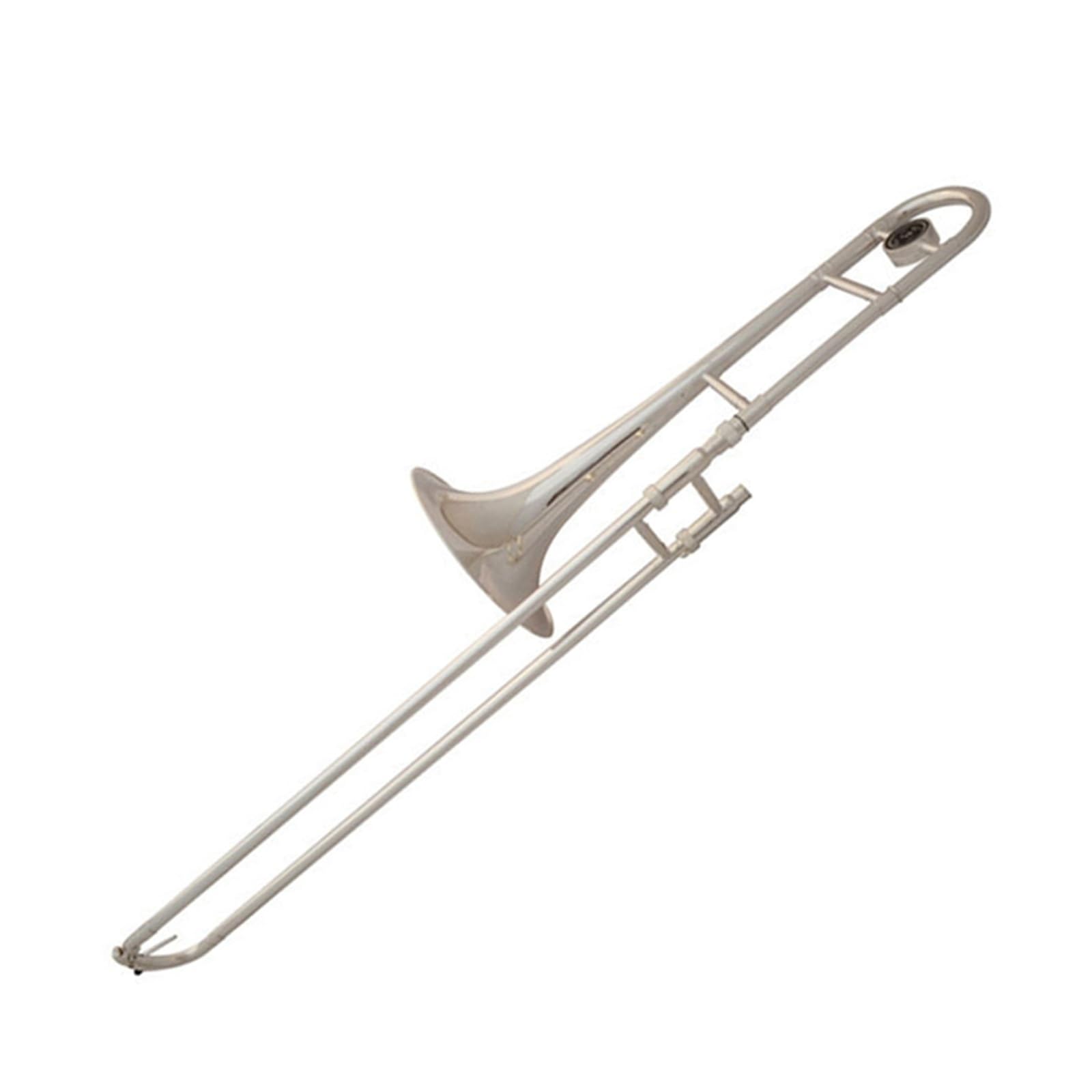 Puzon Profesjonalny puzon tenorowy B dur posrebrzany