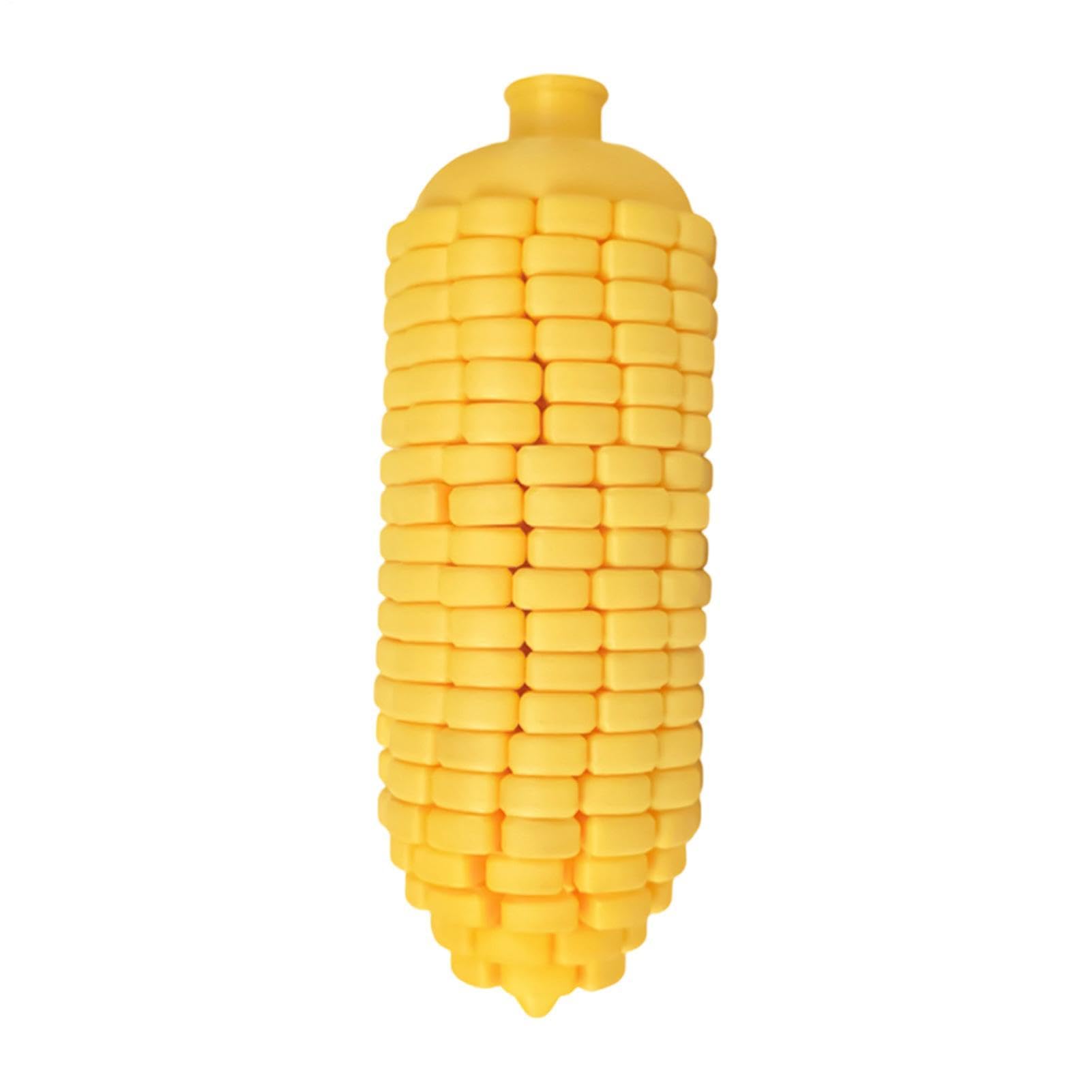 Corn Squeeze Toy, Simulation Corn Design, 3d Printed with Fun Style, Pinch Play with Sturdy Build,1.65x4.84 Inches Sensory Accessory, Holiday Present for Kids Adults Home Travel Relaxation Use