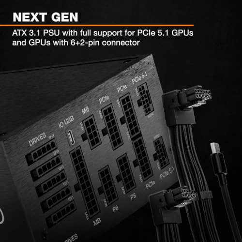 Image of be quiet! Dark Power Pro 14 IO 1600W Power Supply, 80+ Titanium, ATX 3.1