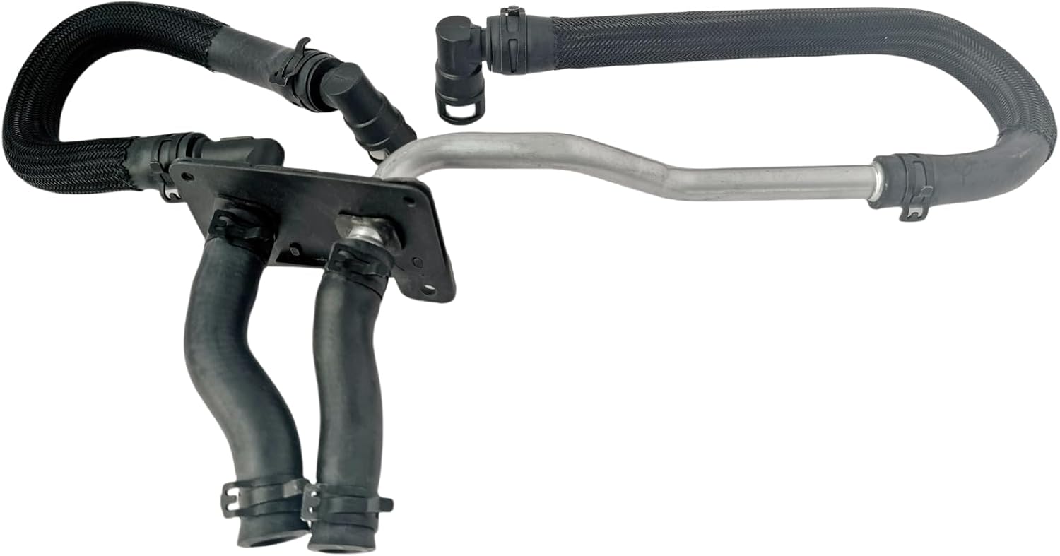Heater Hose Set Assembly 55038032AK 55038032AE Compatible with Jeep Grand Cherokee 5.7L V8 2011-2017 Compatible with Dodge Durango 2011-2014