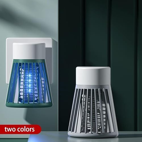 Bug Zapper Indoor Plug-In Mosquito Killer Trap Zapper, Electric Gnat Fly Trap Zapper For House Mini Bug Killer Light Eliminates Flying Pests For Home, Little Gnats (2 Pack)… #TOP6