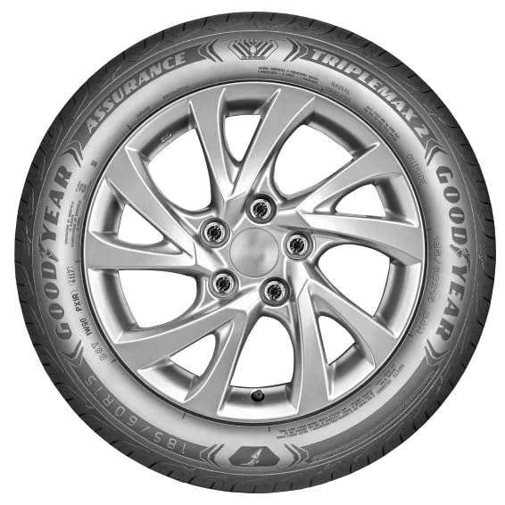 Image of GOODYEAR 195 /55 R16 ASSURANCE TRIPLEMAX 2 87H TUBELESS TYRE | Car Tyre for Front and Rear