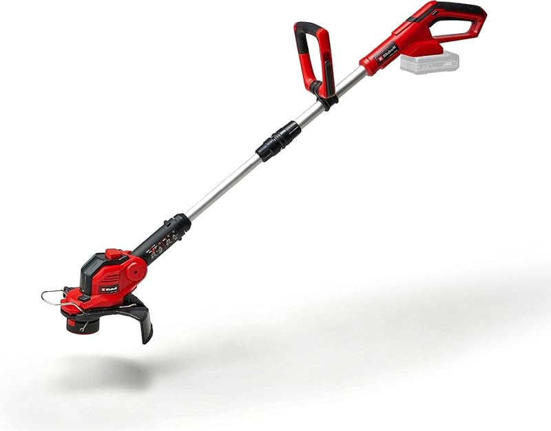 Einhell Akku-Rasentrimmer GE-CT 18/28 Li-Solo Power X-Change (18 V, 28 cm Schnittbreite Faden, dreh- und neigbarer Motorkopf, ohne Akku und Ladegerät), Red/Black