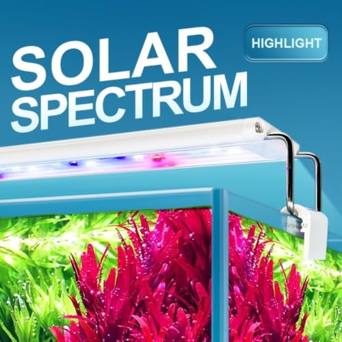 Image of WRGB LED Aquarium Light (S400 | 18W) | Full Spectrum LED Grow Light for Planted & Freshwater Aquariums | Ideal for Tanks Sized 45-55 CM | Promotes Healthy Plant Growth & Vibrant Fish Colors