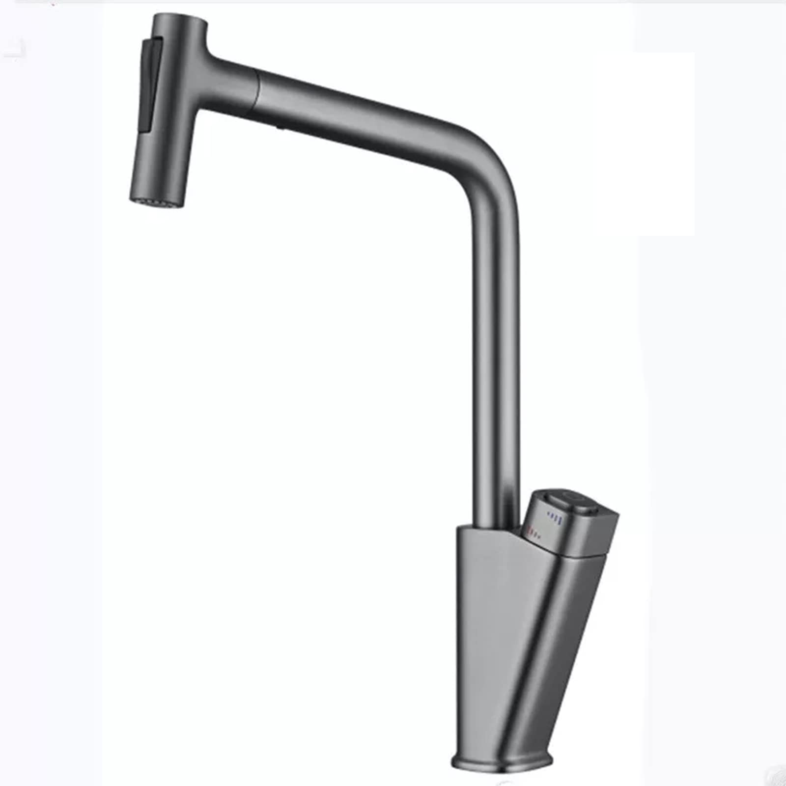 Robinet d'évier de cuisine extractible pour stopper les éclaboussures d'eau