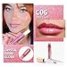 Oulac Pink Shimmer Liquid Lipstick High-Shine Glitter Lip Gloss for Women Shimmer Non-Sticky Glossy Finish Liquid Lipstick Hydrating Lip Gloss Fuller-looking Lip Makeup Vegan & Cruelty-Free 06