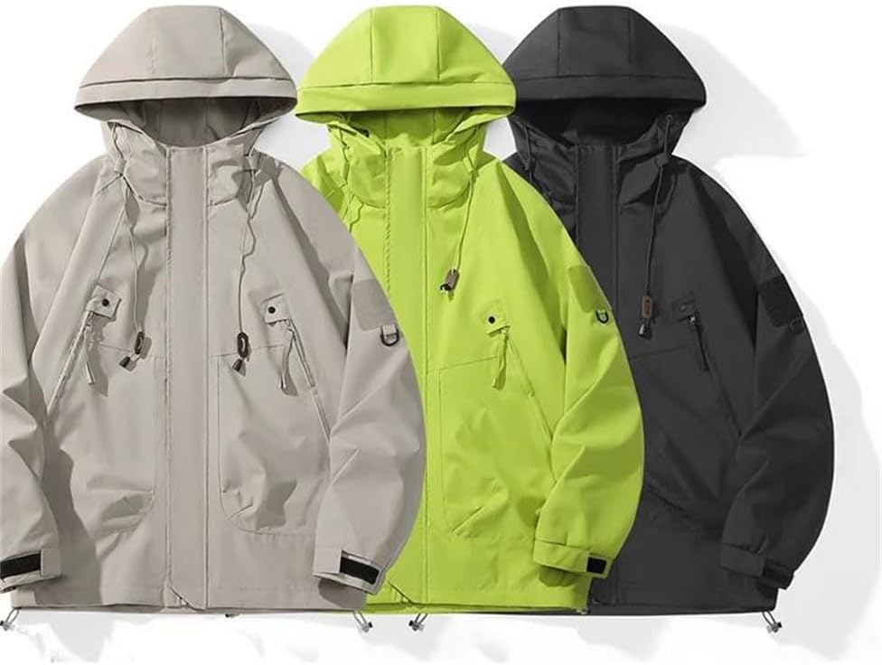 Men's Couple Hiking | Water-Repellentmulti-Pocket | Camping Climb | Hooded Jacket