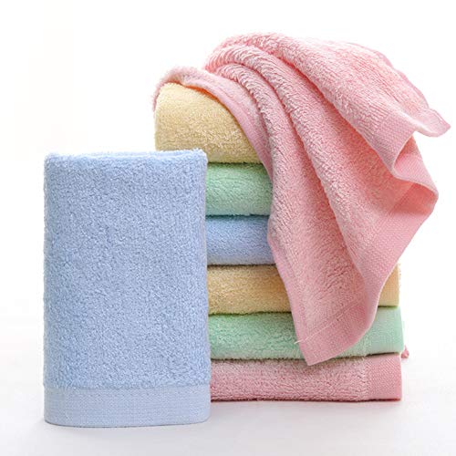 MUKIN Baby Bamboo Washcloths, Baby Face Towels - Extra Soft For Newborn/Infant/Kids/Adults