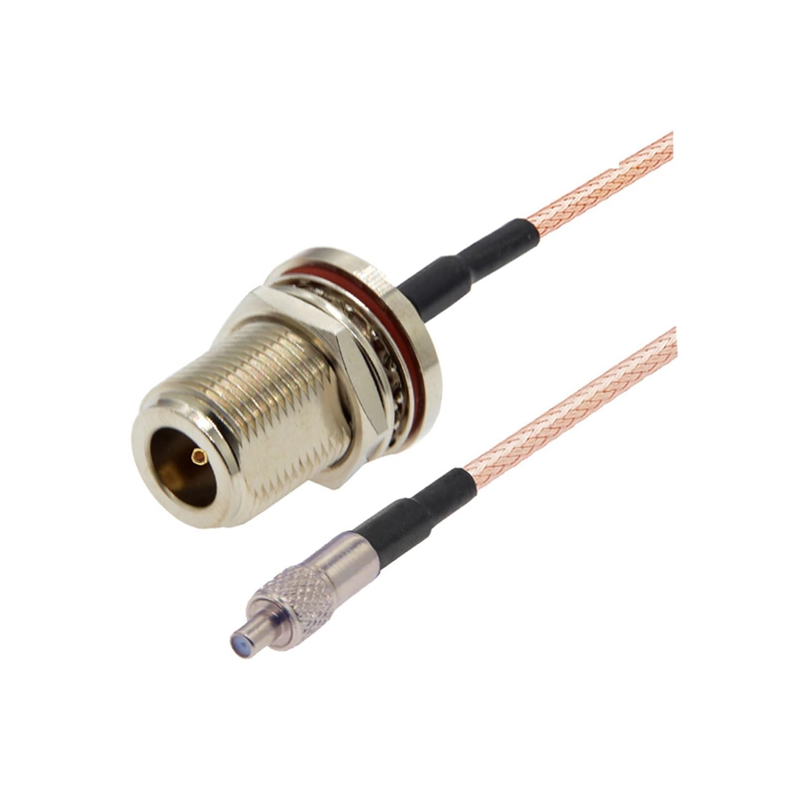 Cavo adattatore modem 3G da TS9 femmina a N, cavo RG316, di prolunga for antenna USB 4G, coassiale RF, jumper(N F WP to TS9 F,10M)