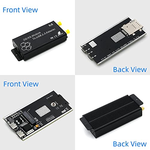 Adaptateur M.2 vers USB C alimentation auxiliaire pour module LTE