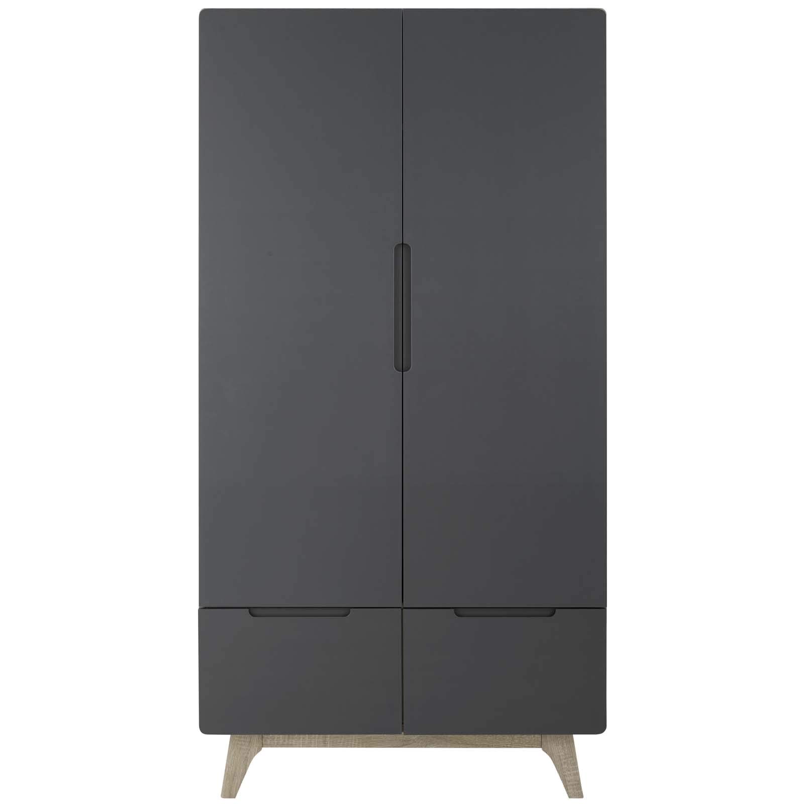 Modway Origin Contemporary MidCentury Modern Wardrobe in Natural Gray Buy Online in