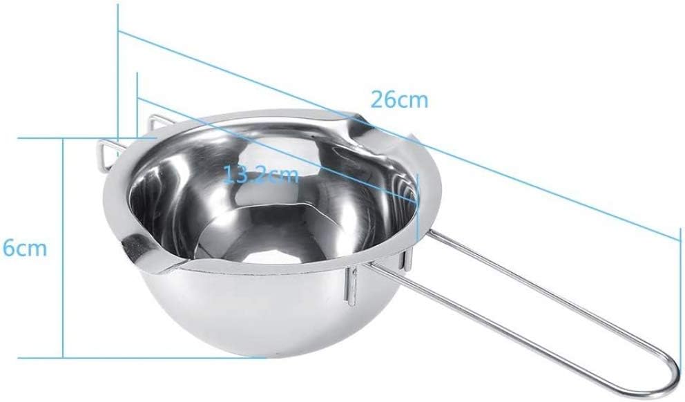 Melting Pot Stainless Steel Universal Pot with Chocolate Butter Milk And Pot with Handle Cookware Tool