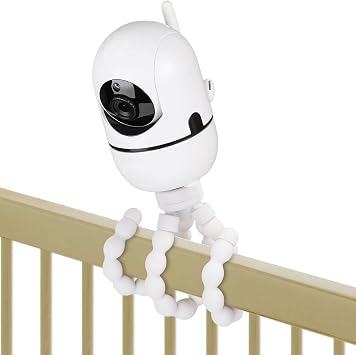 Tripod Baby Monitor Mount for HelloBaby HB65/HB40/HB6550/ HB6560/ HB6240/ HB6148/HB66/HB6339, ANMEATE 549/SM935E, Flexible Baby Camera Mount Attach Your Camera Wherever You Want Camera NOT Include