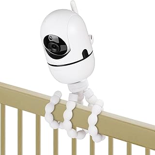 Tripod Baby Monitor Mount for HelloBaby HB65/HB40/HB6550/ HB6560/ HB6240/ HB6148/HB66/HB6339, ANMEATE 549/SM935E, Flexible Baby Camera Mount Attach Your Camera Wherever You Want (Camera NOT Include)