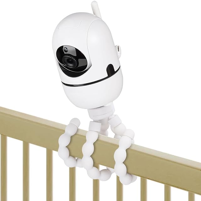 Tripod Baby Monitor Mount for HelloBaby HB65 HB40 HB6550 HB6560 HB66 HB6339 HB6550 Pro ANMEATE SM935E Flexible Baby