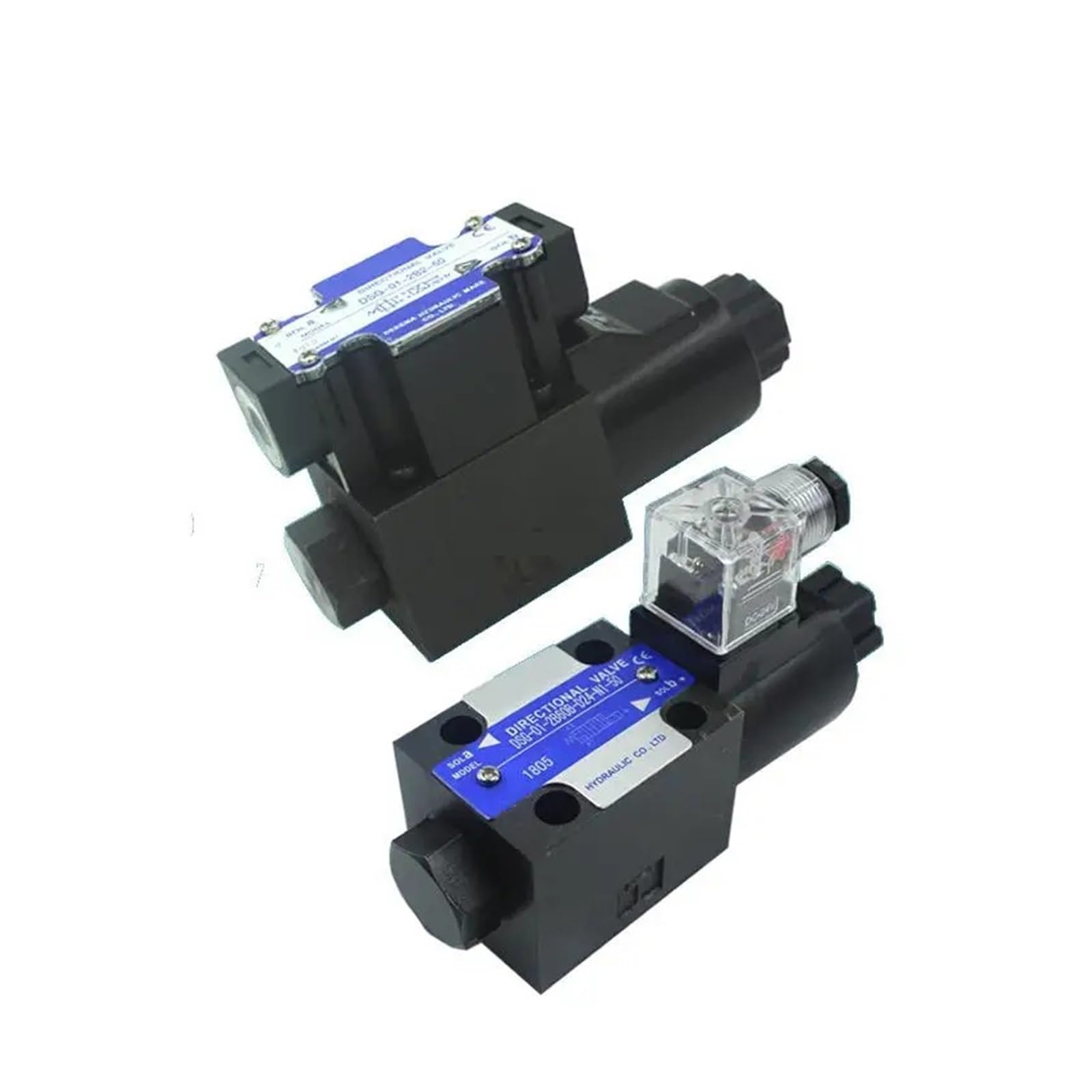 Vanne de conversion d'électrovanne hydraulique SWH-G02-C3B AC110V distributeur
