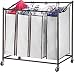 Saganizer Bag Laundry Organizer, Chrome/White