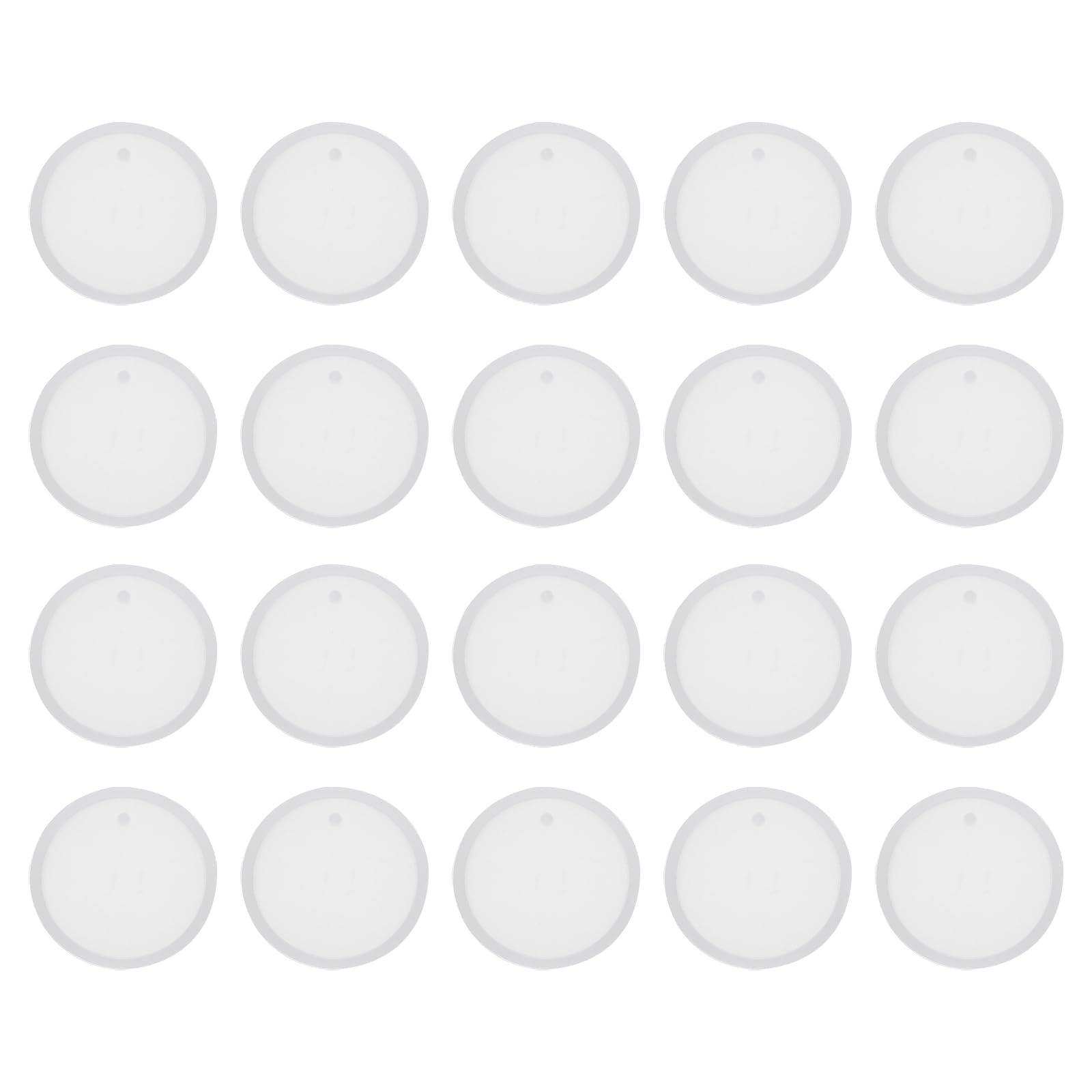 Moldes de resina circular para diseñar tus propios llaveros personalizados y joyas hechas a mano