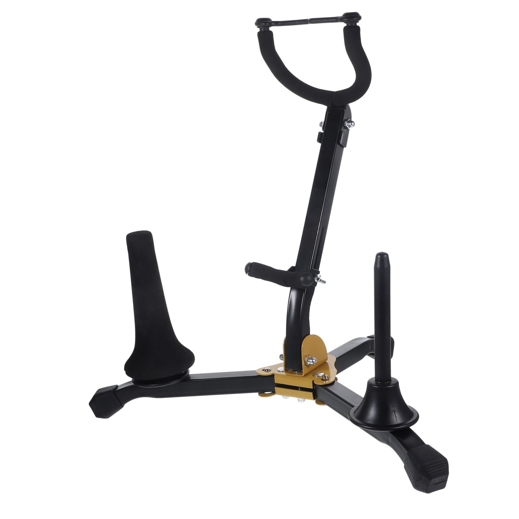 NULYLU Clarinet Stand Saxophone Holder Folding Sax Rack for and Tenor Sax Perfect for Musicians on The Go