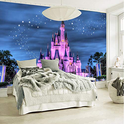 Dernière conception murale papier peint 3D château HD 430x300 cm - 3