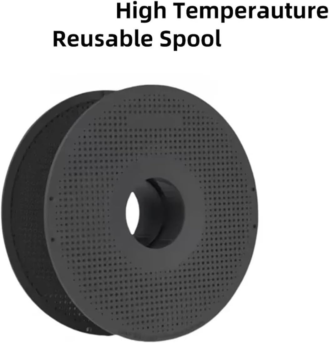 Compatible with Bambu Lab High Temperature Reusable Spool - 3D Printer Material Rack Compatible with ABS, ASA, PA6-GF, ABS-GF Filament