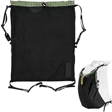 Backpack External Kangaroo Pouch, 8L Expandable Mesh Storage