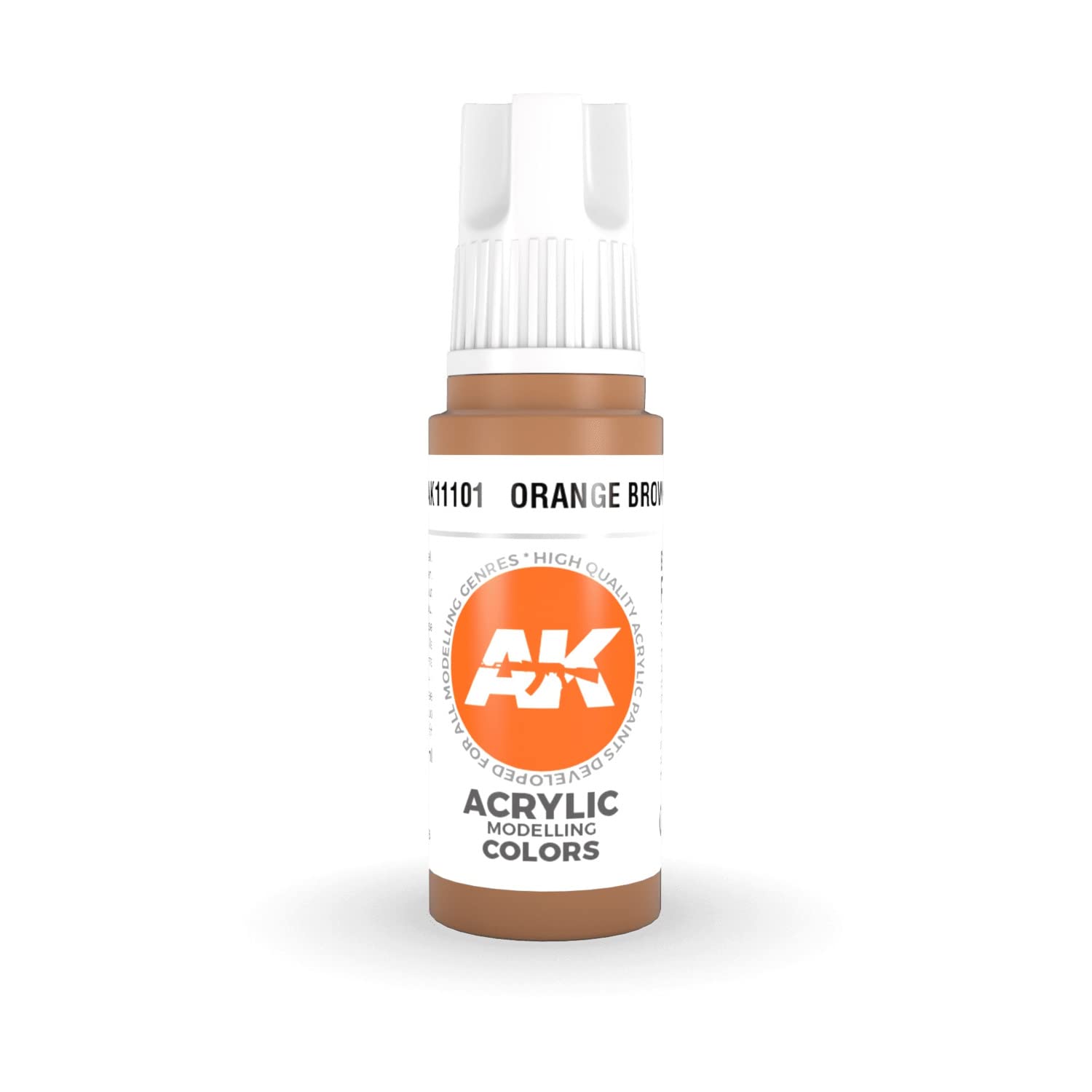 Ak Interactive Orange 3Rd Gen Acrylic Brown 17Ml
