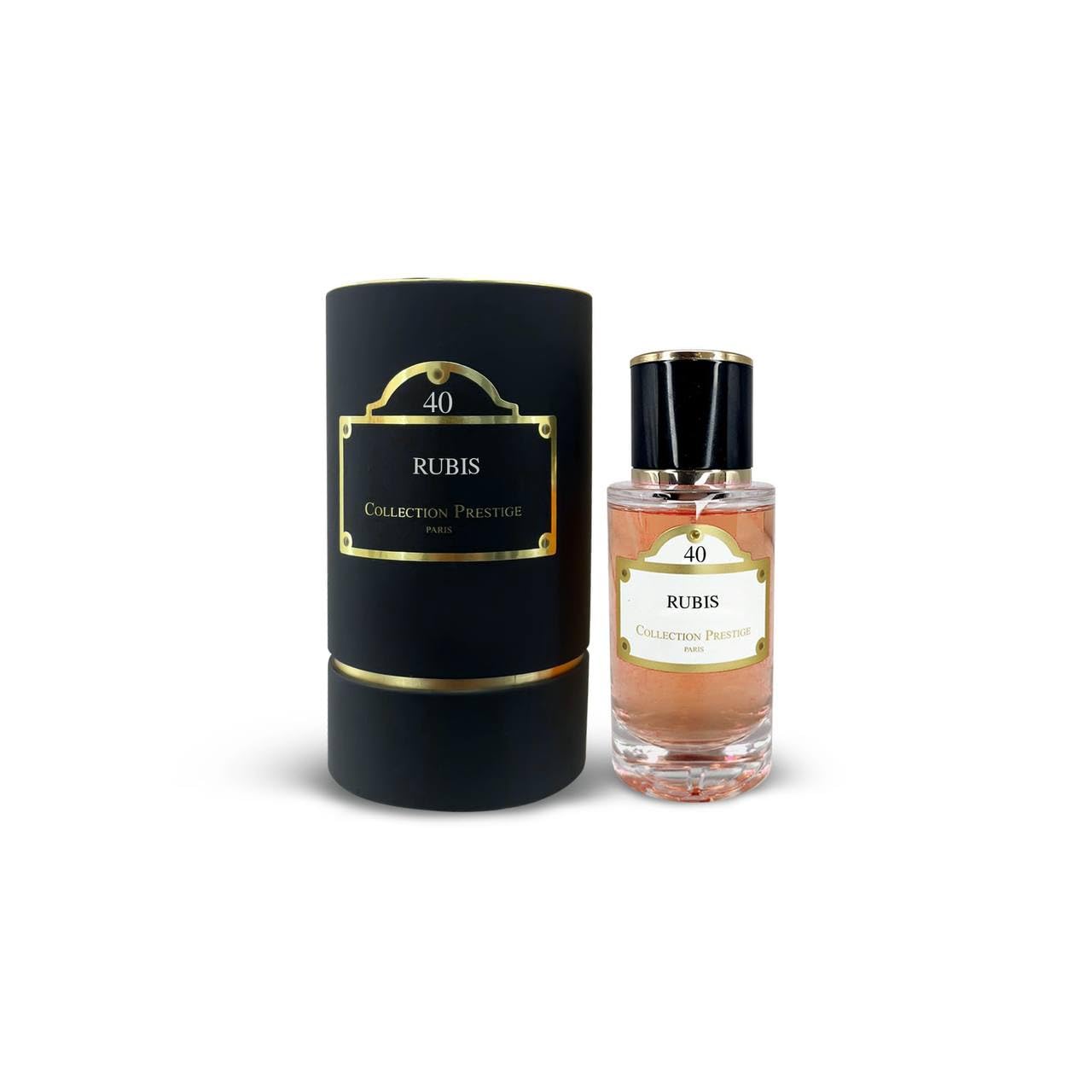 CP Prestige – Rubí #40 – Eau de Parfum Mixte 50 ml – Frutas rojas, rosa y ámbar – Perfume Oriental Floral Elegante e intenso – Larga duración