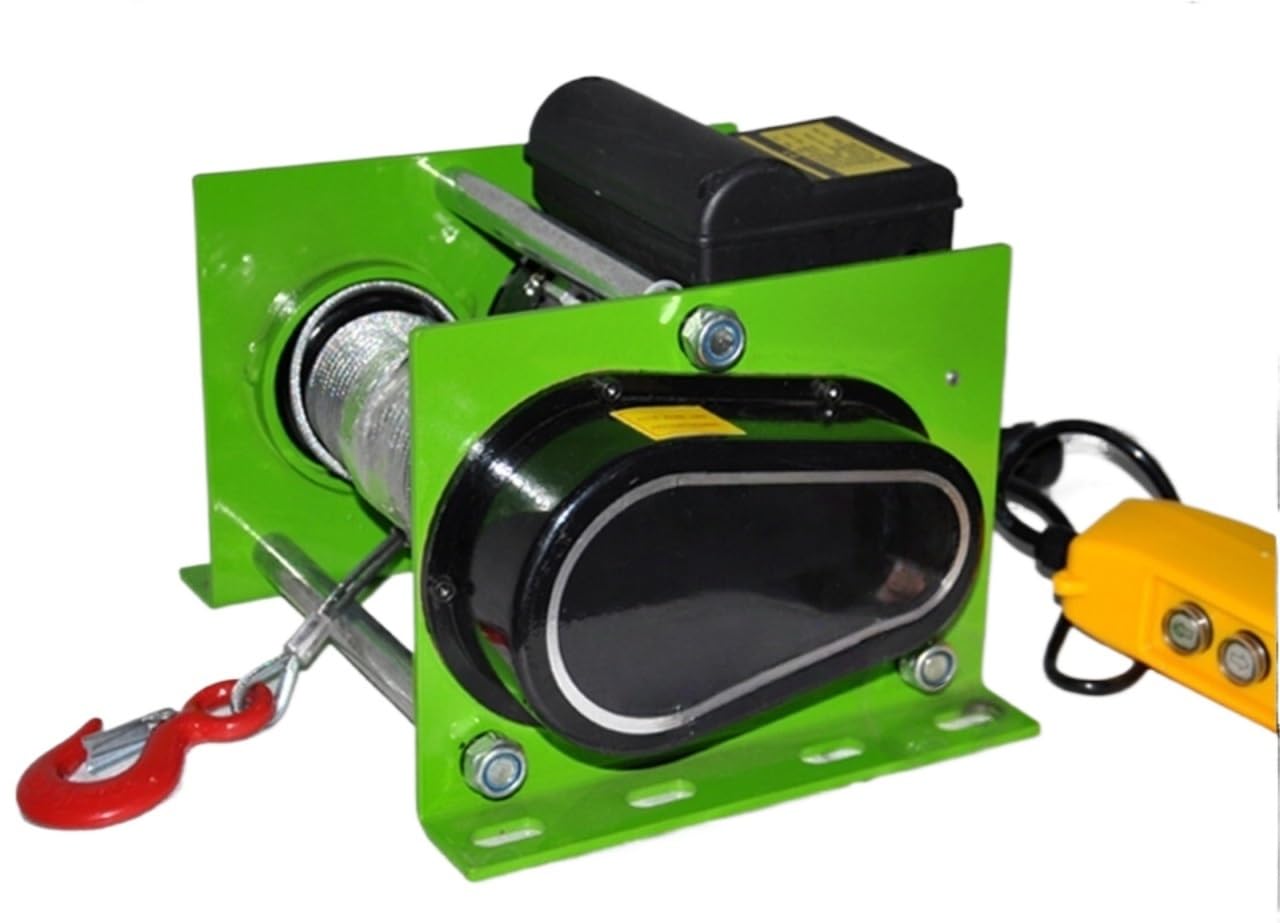 Wciągarki elektryczne 200/600/800KG Wciągnik Linowy Mikro Elektryczny Wciągarka Elektryczna 220v380v 980W/1400W/2200W(200 TO 400KG-30M CABLE)
