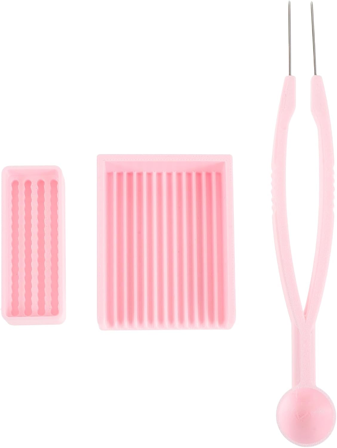 1 Set 2.6mm Fuse Beads Tool: Beads Craft Tool Set with Aligner Tray & Needle Tweezer - Fuse Kit for Efficient Sorting/Crafting - Arts & Projects Supplies