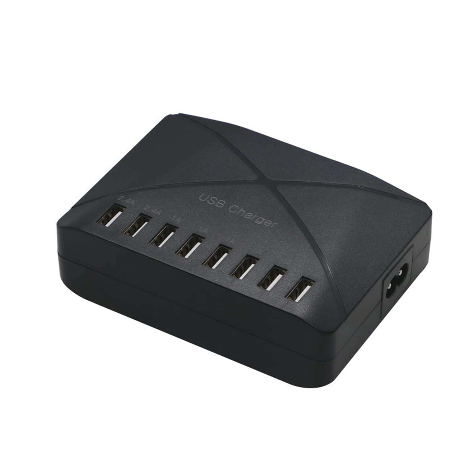 Stacja ładowania, Ładowarka USB 8 portów stacja ładowarki Multile Port Urządzenie Szybka ładowanie 5V 2,4A Wysoka pojemność dla telefonu Moble(Wit)