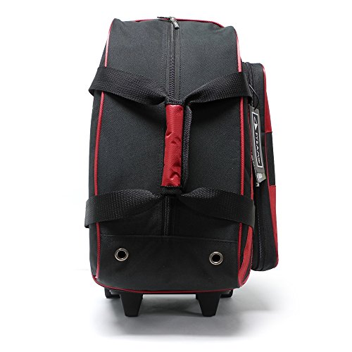 Pyramid Path Deluxe Double Roller Black/Red #TOP4