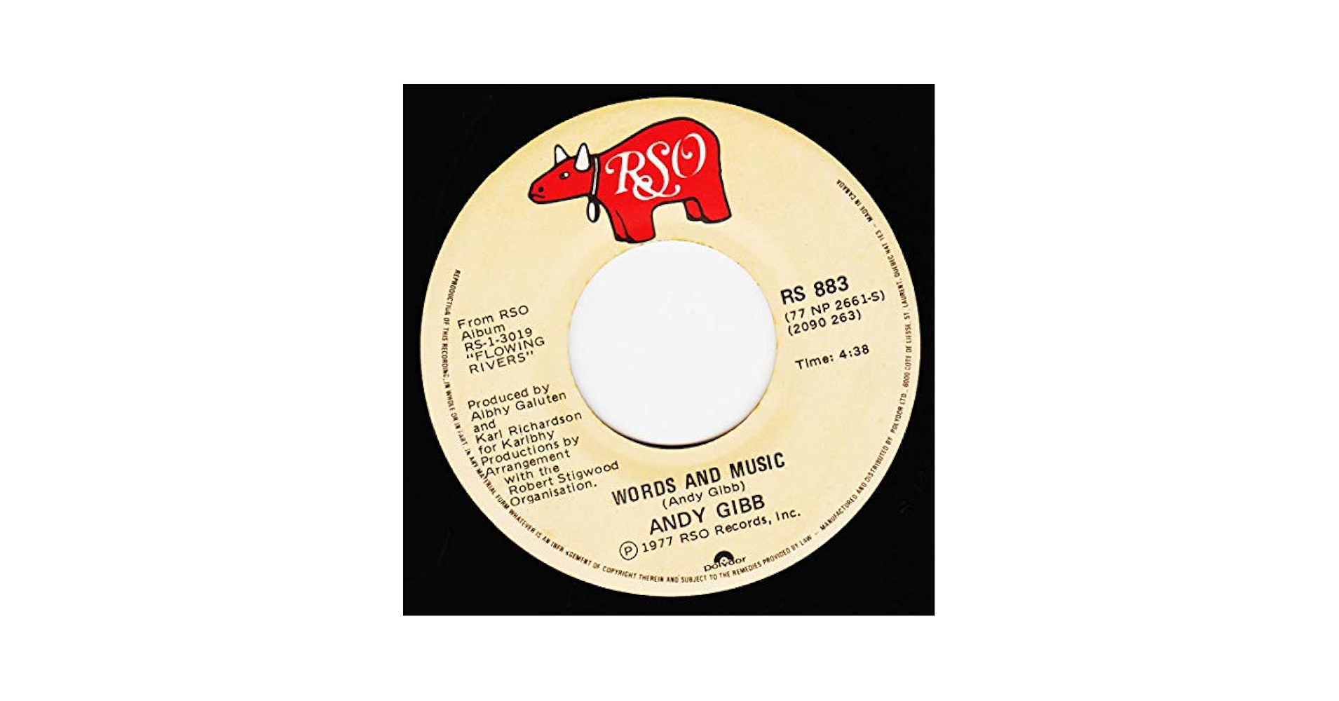 ANDY GIBB - (love is) thicker than water / words and music