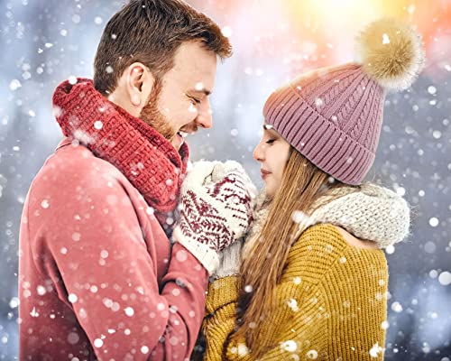 Simplicity Beanie Hats For Girls Boys & Women Winter Hat Warm Pom Pom Beanie #TOP7