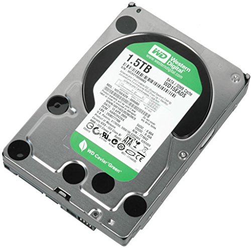Western Digital WD15EADS Caviar Green 1,5 TB interne harde schijf (8,9 cm (3,5 inch), 32 MB cache,...