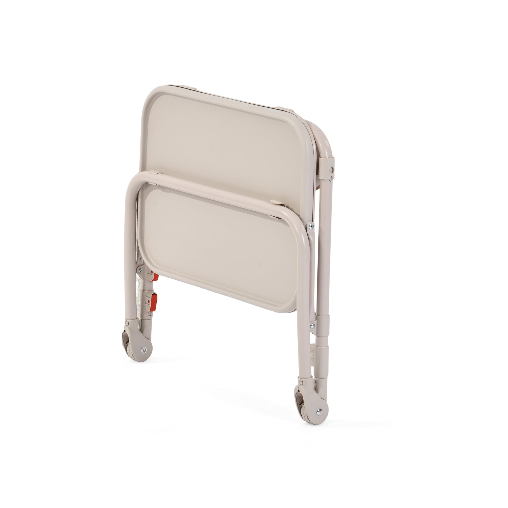 MEUBLE COSY Tavolino da Salotto, Tavolo Laterale Regolabile per Divano con Piano Inclinabile, Beige