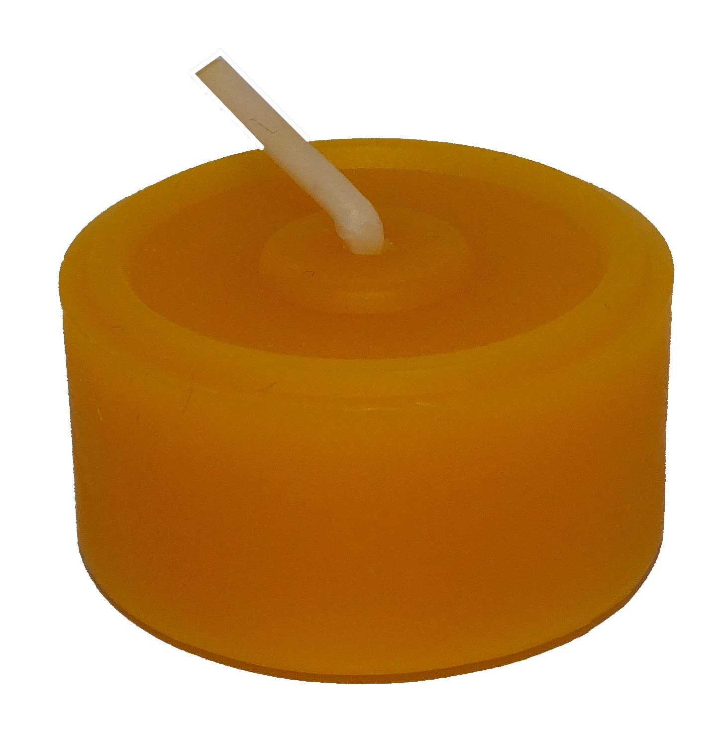 Juego de 24 velas de té hechas a mano directamente por el apicultor para un agradable aroma a cera de abejas y un ambiente único